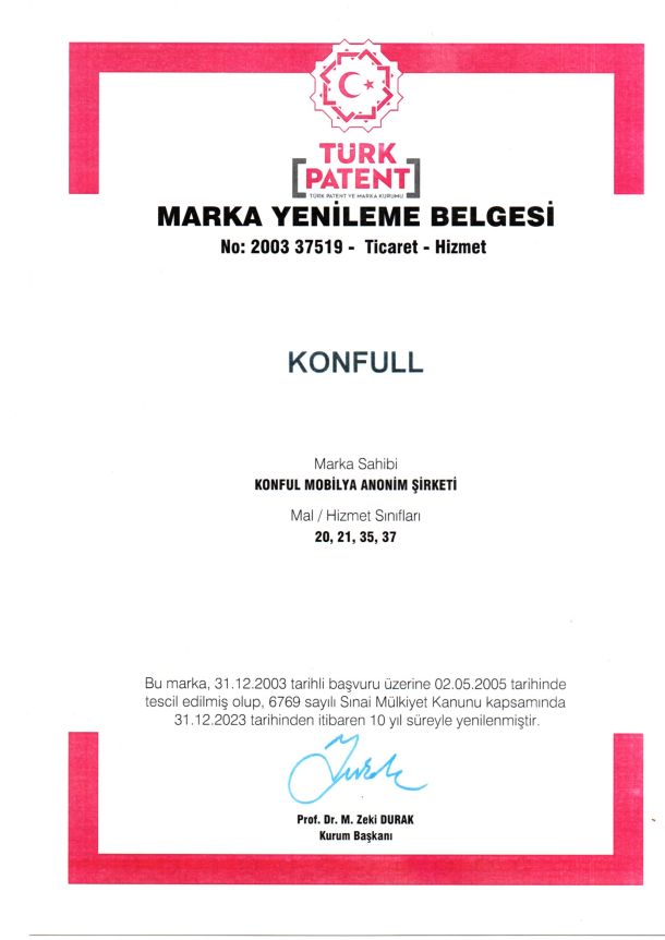 Marka Yenileme Belgesi